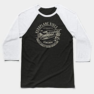 Aeroplane Rides: Flying Circus Baseball T-Shirt